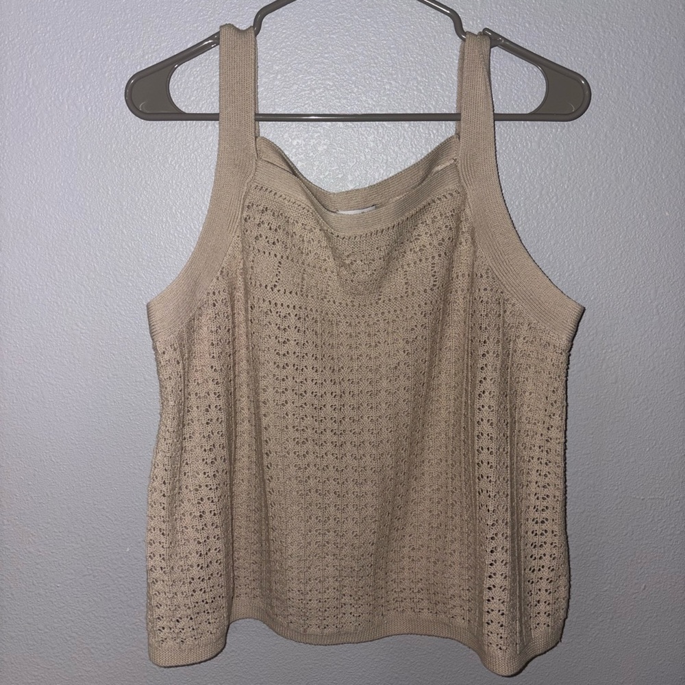 Ladies Crochet Tank